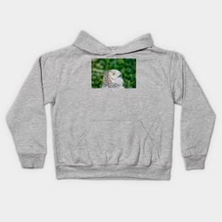 Head of snowy owl Kids Hoodie